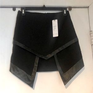Super cute mini skirt! Asymmetrical front design